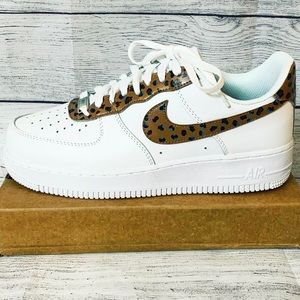 Nike Air Force 1 Cheetah Custom Design Drip